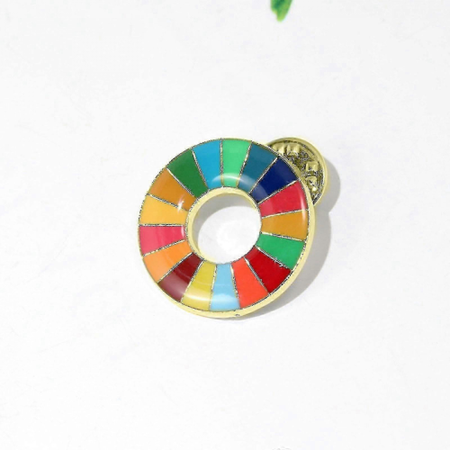 Broche des 17 Objectifs de développement durable (ODD) des Nations Unies - JA 2