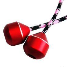 Rotes Aluminium-Begleri-Fidget-Spielzeug für Angstabbau, Fingerbeschäftigung für Kinder & Erwachsene