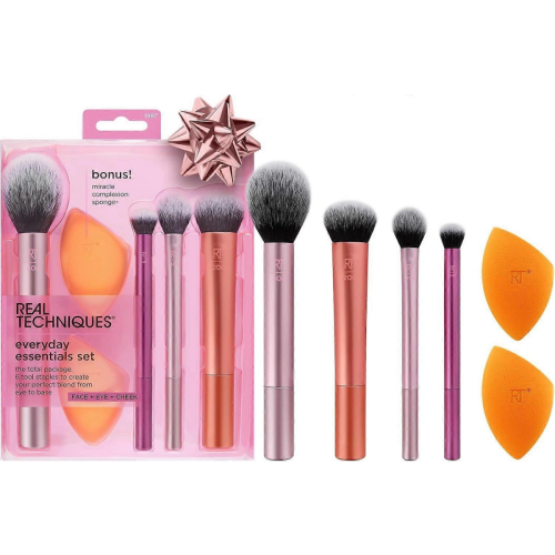 Alltags-Essentials & Make-up-Schwamm-Set, 6-teilig