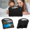 Samsung Galaxy Tab S11 Ultra Case with Handle Kickstand, EVA Tablet Cover, Child-Friendly 3