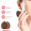 Set da 40 pennelli e spugne per il trucco al caffè con Beauty Egg e Brown Puff 4