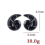 Set collana e bracciale pavone-serpente, gioielli cosplay unisex 3