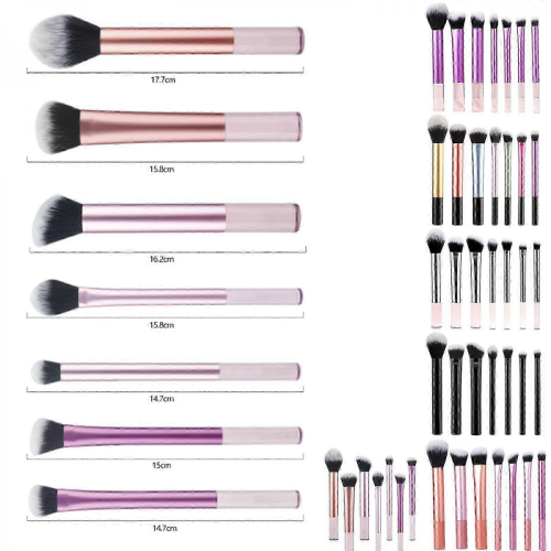 Makeup Brushes Set for Women, Foundation Eyeshadow Contour Blush 2