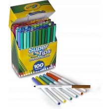Crayola Super Tips Washable Markers 100 Pcs
