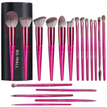 RedMakeup Brush Set 18 Pcs Premium Synthetic Foundation Powder Concealers Eye