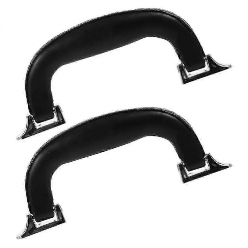 Black 16.50X6.40X1.00CM Guitar Case Handle Replacement, 2pcs, Durable & Comfortable 1
