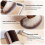 20-Piece Double-Ended Makeup Brush Set in Coffee Brown with Gift Box 4