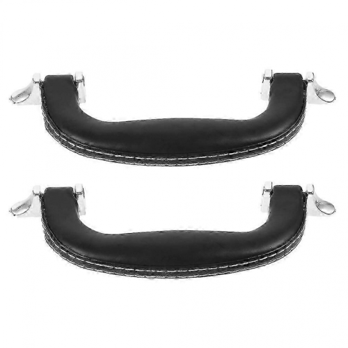 Black 16.50X6.40X1.00CM Guitar Case Handle Replacement, 2pcs, Durable & Comfortable