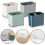 Gray Kitchen Cutlery Holder Spoon Fork Utensils Storage Rack Drainer Multi-function 2