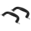 Black 16.50X6.40X1.00CM Guitar Case Handle Replacement, 2pcs, Durable & Comfortable 3