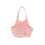 Pink 21.50x16.00x5.00cm Adjustable Snap Button Soap Shelf Kitchen Organizer Basket 4