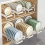 MultiColor003XH-0027-1 Pull-Out Dish Rack, Slideable Drying Holder with Drainboard 5