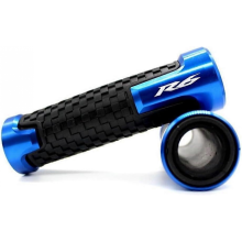 M6 Blue Motorcycle Grips 7/8" 22mm for YAMAHA YZF R6 1999-2017
