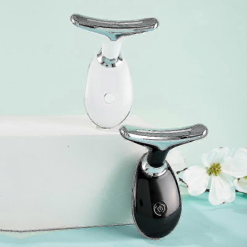 Massaggiatore termico EMS per collo e viso con LED, fotoni e microcorrente antirughe 2