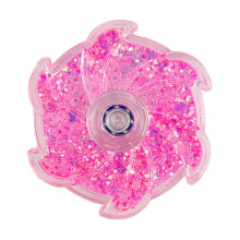 Pink Glitter Sand Fidget Spinner Toy, Liquid Motion Stress Relief