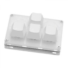 4-Key Mini Mechanical Keyboard with Arrow Keys and WASD Keypad