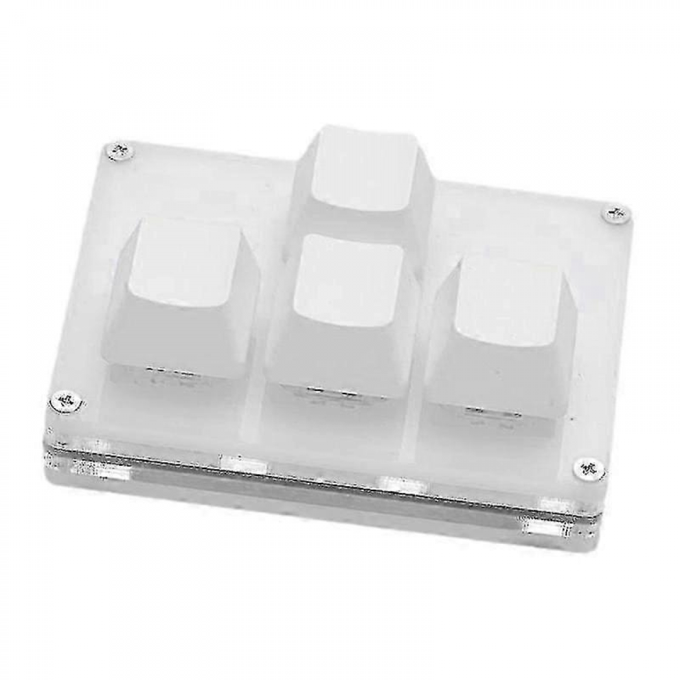 4-Key Mini Mechanical Keyboard With Arrow Keys And Wasd Keypad 7057162632849