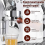 Bec verseur simple 2 pièces, buse de dérivation pour machine à expresso 58 mm 2