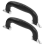 Black 16.50X6.40X1.00CM Guitar Case Handle Replacement, 2pcs, Durable & Comfortable 5