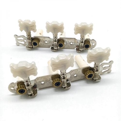 Meccaniche per chitarra classica SilverOne, bianche