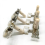 Meccaniche per chitarra classica SilverOne, bianche 4