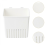 9.1x7x9.6cm Silverware Drying Rack with Hooks, Lightweight Cutlery Drainer 4