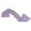PurpleSoft Adjustable Silk Sleep Mask for Travel, Light Blocking, Comfortable Design, Black 1