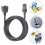 0.5m Grey 1200Mbps Ethernet Adapter for Starlink Gen 3 4