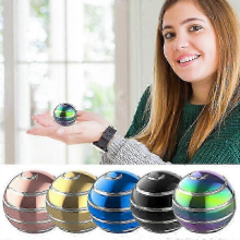 BlueBestseller Kinetic Spinner Illusion Metallkugel Fingertip Gyroskop Stressabbau Fidget Spielzeug für Kinder und Erwachsene