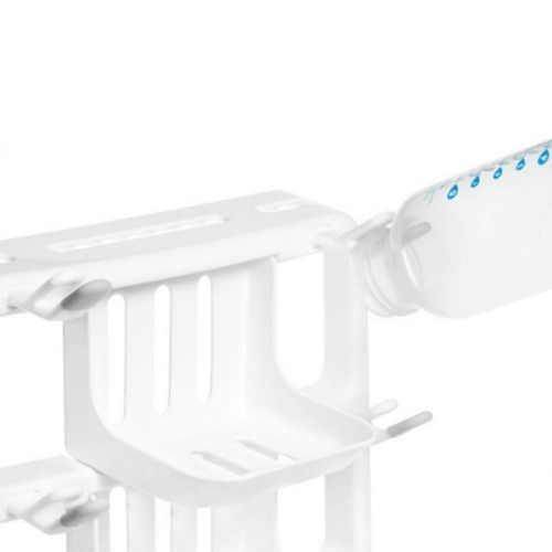 Asciugabiberon verticale Munchkin Tidy Dry, salvaspazio, bianco 2