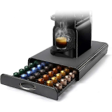 Iron Coffee Capsule Holder Stand Drawer Organizer