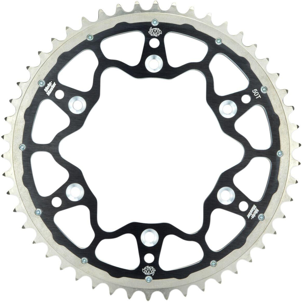 Moto Master Black Fusion Dual Rear Sprocket For Suzuki Dr250 1990-1993 Rear 50T