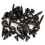Hook Stops Carp Stopper Copper Swivels Bait Screws With Oval Rings Kit Replaceable Terminal Tackle Black 1