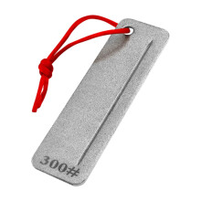 Fishing Hook Sharpener Portable Keychain Tool, Compact Handheld Design, All Hook Sizes, Metal Construction