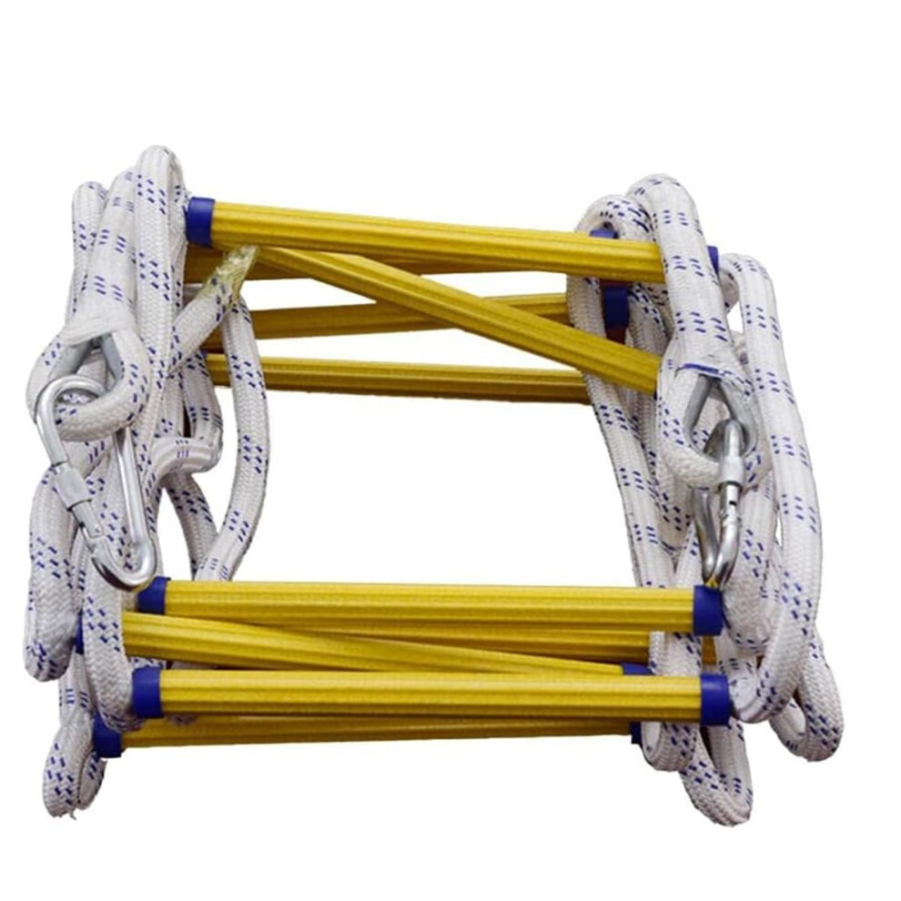 Rope Ladder, Fire Escape, 5M, Flameretardant, For Children And Adults, Quickly Deployable 9412369080530