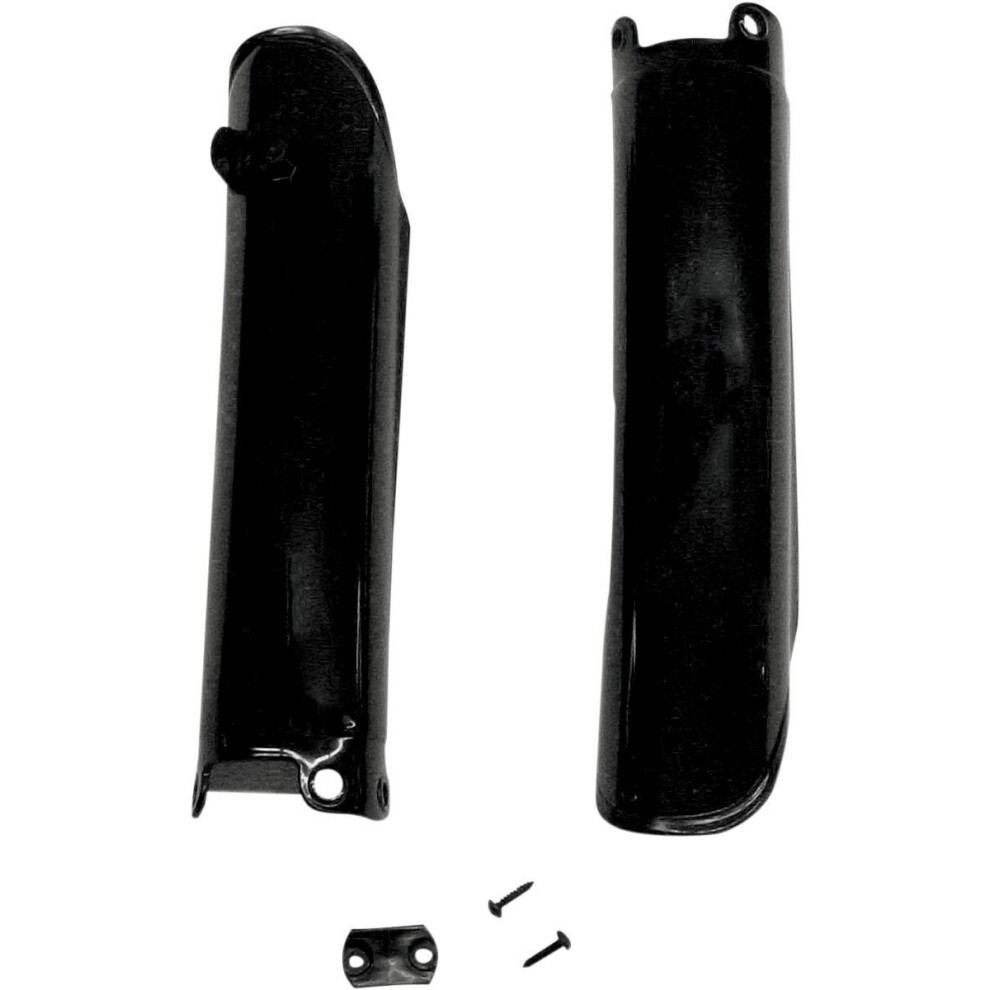 Ufo Black Fork Guards For Ktm Exc125 2001-2007