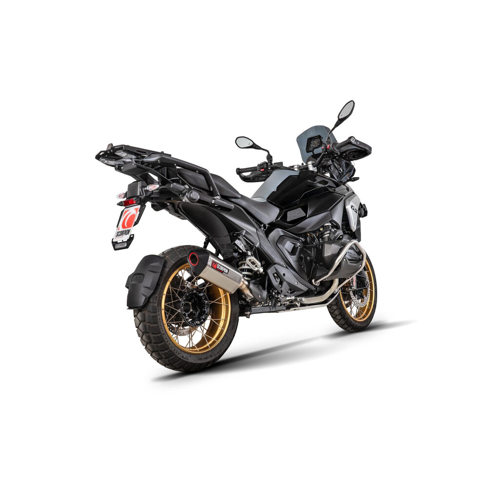Scorpion Exhausts Scorpion Serket Parallel Slip-On Stainless Steel For Bmw R 1300 Gs 2023-2025