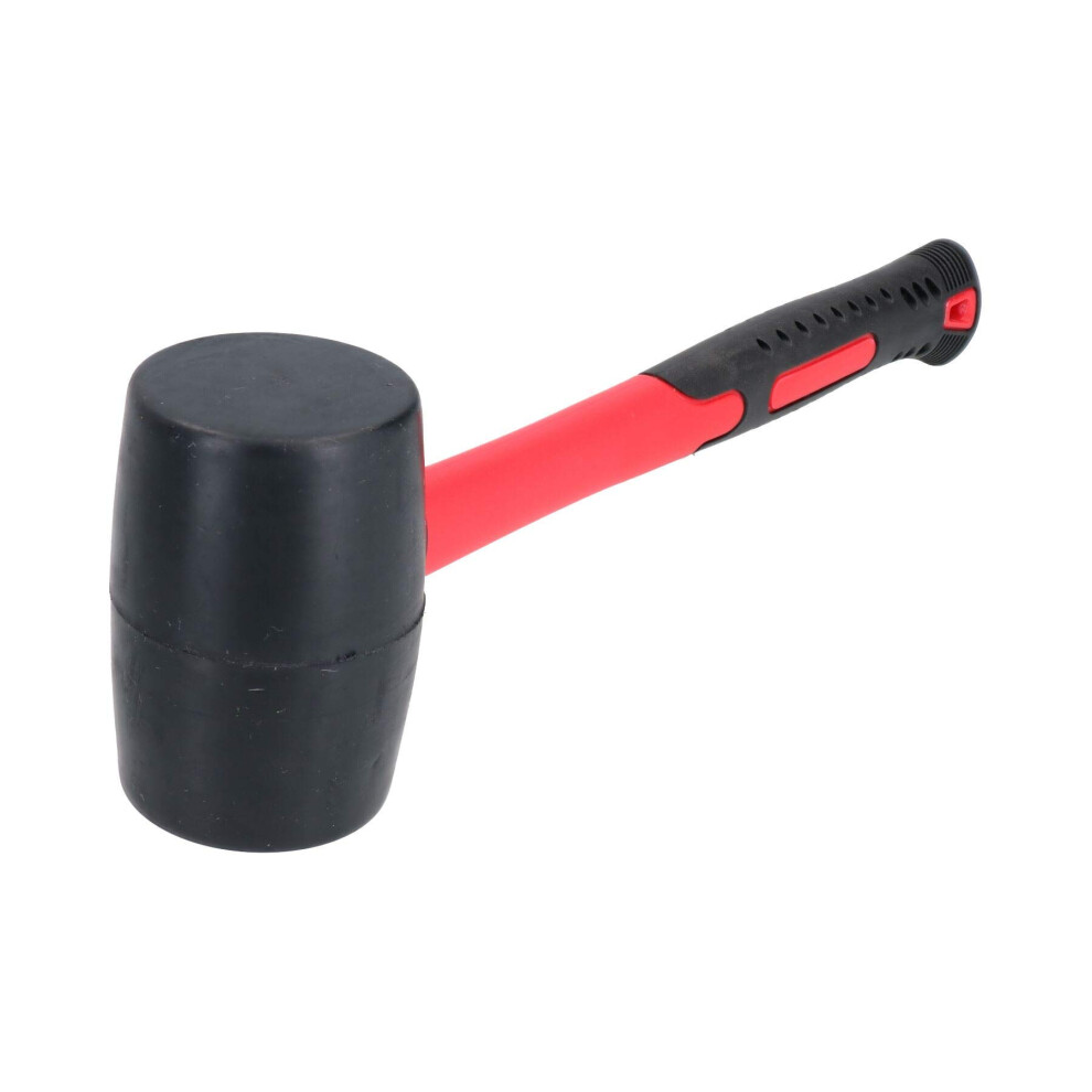 16Oz Rubber Mallet 70% Fibre Handle For Woodworking And Carpentry 9412369116598