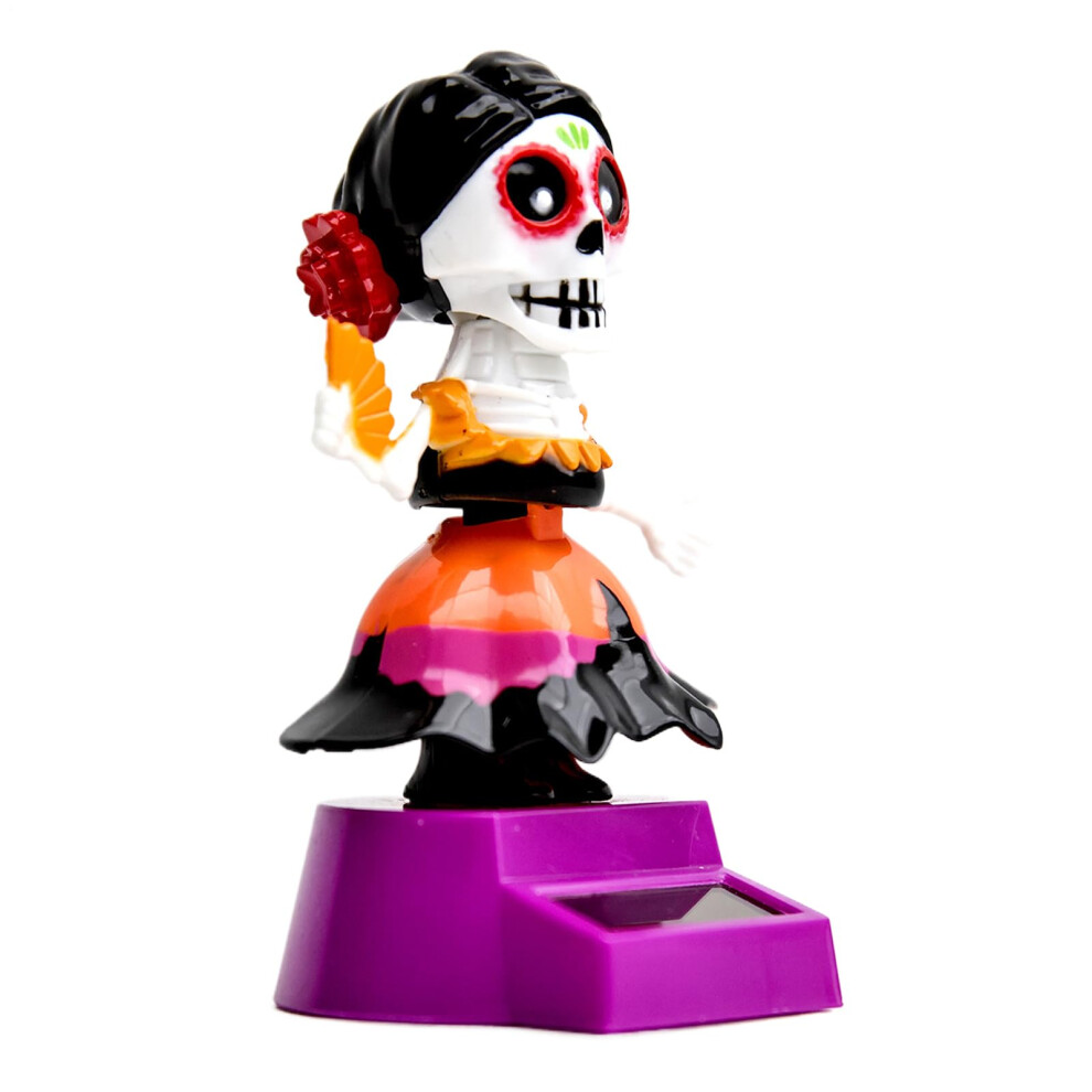 Swinging Skull Skeleton Decorative Skull For Dashboard With Movement Car Gift For Friends Family Festive Occasions 9365049851923