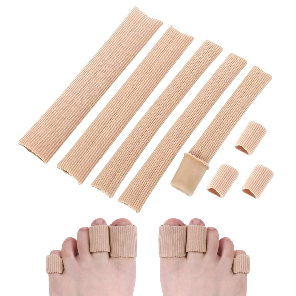 Pack of 3 silicone toe protection for corns, calluses, thumb valgus