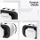 VR Headset for iPhone with Adjustable Vision Range, Comfortable OpenBack Design and Ventilation 2