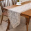 Beautiful Lace Table Runner Fine Embroidery Hollows-White 1 5