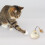 Interactive Cats Toy Interactive Teaser-Milky coffee color 4