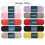 5Pcs Wool Yarn 100g/Roll Soft Wool Yarn Knitting Yarn-Black 2