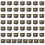50Pieces Delicate Festival Eid Candy Boxes Enhances-Black 1