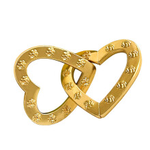 Romantics Double Heart Ornament for Newlyweds and Wedding Guests