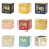 Pak van 50 Eid Celebration-snoepdozen voor- Parelmoer rood 2