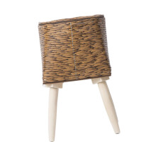 Durable and Breathable Faux Rattan-XH24514B coffee colo