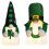 Decorative Patricks Day Gnomes Plush Dolls with LED-square hat 2