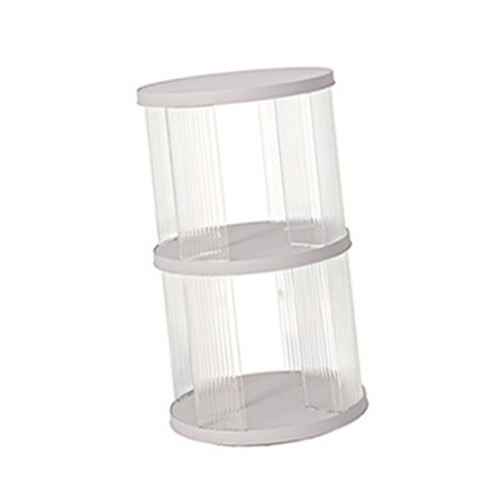 Rotating Bookshelf Tower 360 Degree Display Holder for-Double A